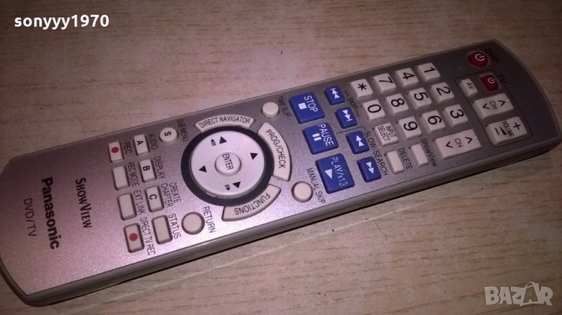 panasonic dvd/tv recorder remote-внос швеицария, снимка 1