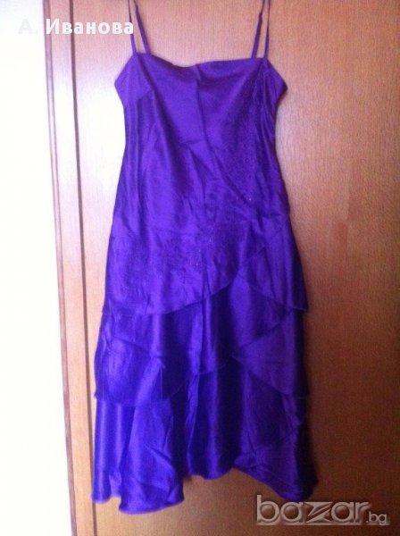 Официална лилава рокля, снимка 1