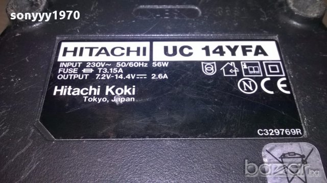 Hitachi uc 14yfa-tokyo japan-charger-внос швеицария, снимка 11 - Други инструменти - 17621150