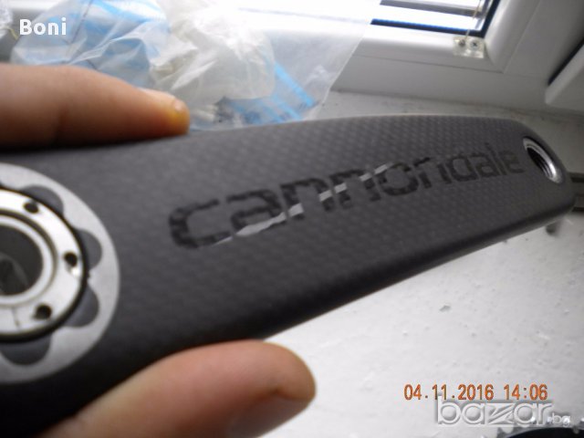 Cannondale Si carbon crankset Курбели ,Вело части и аксесоари, снимка 4 - Части за велосипеди - 16300602