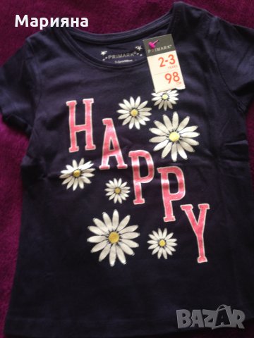 нова тениска за момиче 2-3год, снимка 3 - Детски тениски и потници - 25116449