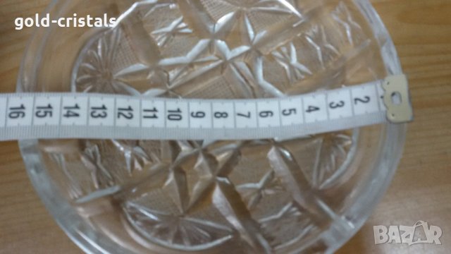 Ретро кристални чинии , снимка 4 - Антикварни и старинни предмети - 22559087
