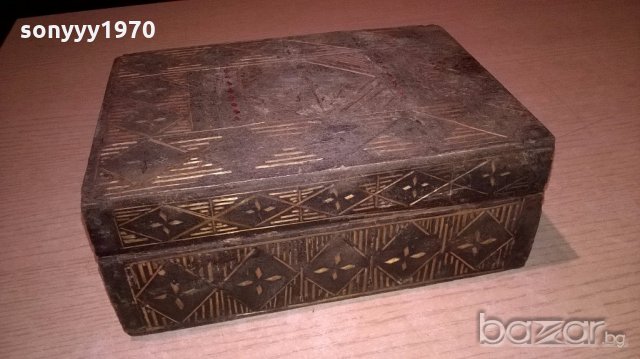ретро кутия-20х15х8см-АНТИК, снимка 3 - Колекции - 19514760