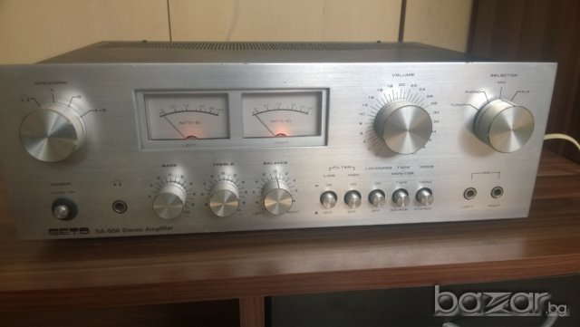 seto sa-606-stereo amplifier 180w-внос швеицария, снимка 4 - Ресийвъри, усилватели, смесителни пултове - 8017451