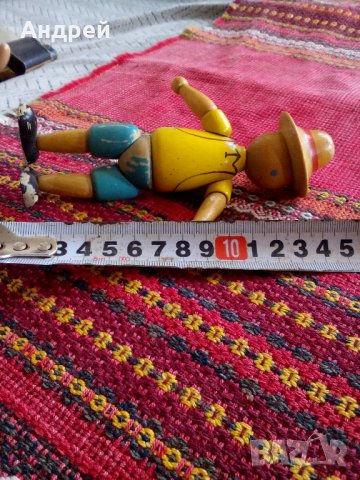 Стара дървена играчка, снимка 7 - Антикварни и старинни предмети - 23100375