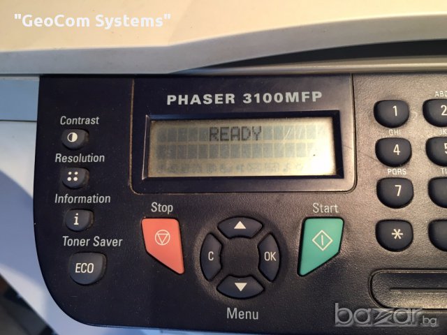 XEROX Phaser 3100 MFP S (3в1 lazer,printer,copy,scanner,usb), снимка 2 - Принтери, копири, скенери - 14521294