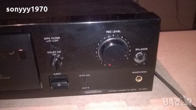 sony tc-k311 deck-made in japan-2 motor-внос швеицария, снимка 10 - Декове - 24964414