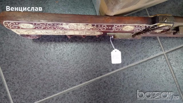 декоративна швейцарска пушка (мускет), снимка 5 - Антикварни и старинни предмети - 19242369