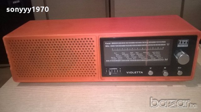 itt schaub lorenz-violetta-внос швеицария, снимка 8 - Ресийвъри, усилватели, смесителни пултове - 19576361