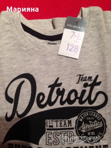 нова памучна блуза с дълъг ръкав 5-6год., снимка 6 - Детски Блузи и туники - 20904542