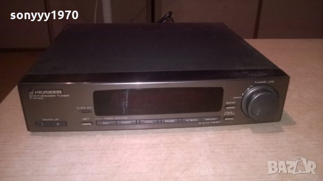 pioneer f-p710l stereo tuner-made in japan-внос англия, снимка 2 - Ресийвъри, усилватели, смесителни пултове - 26197241