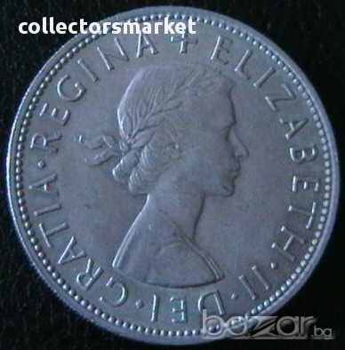 0.5 крона 1964, Великобритания, снимка 2 - Нумизматика и бонистика - 12347007