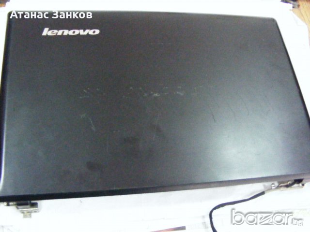 Работещо дъно, капак и панти за Lenovo G575, снимка 5 - Лаптопи за дома - 19424234