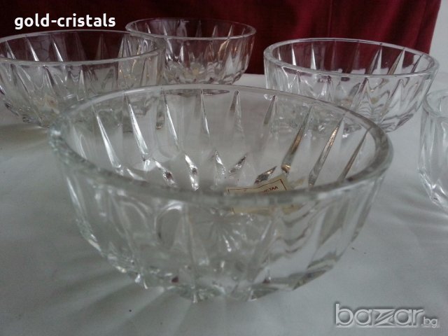  кристални купички , снимка 6 - Антикварни и старинни предмети - 20484471