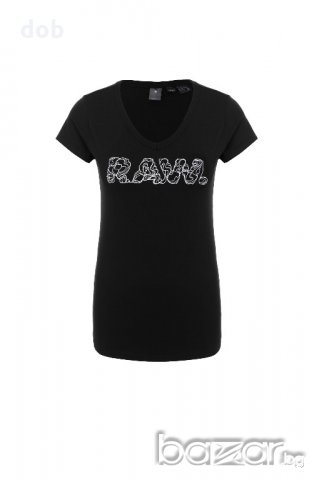 нова дамска тениска G-Star RAW  Danarius Slim V оригинал, снимка 5 - Тениски - 20490696