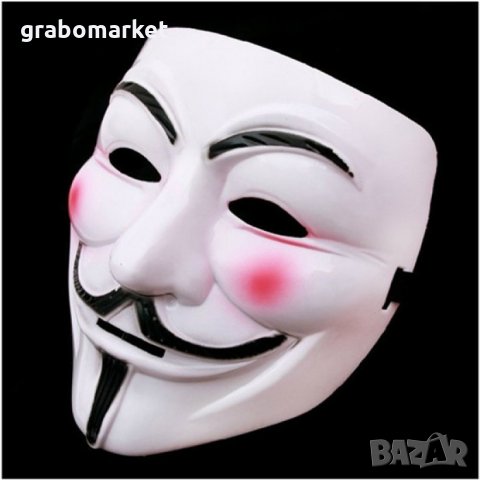 Маската на Анонимните/Anonymous mask, снимка 1