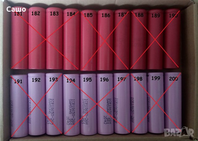 18650 Li-Ion (Литиево-йонни) акумулаторни батерии, снимка 5 - Друга електроника - 17034001