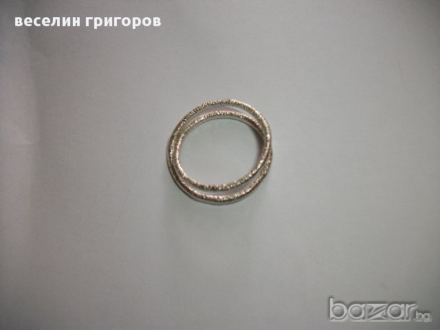 сребърен пръстен, снимка 1 - Пръстени - 17212730