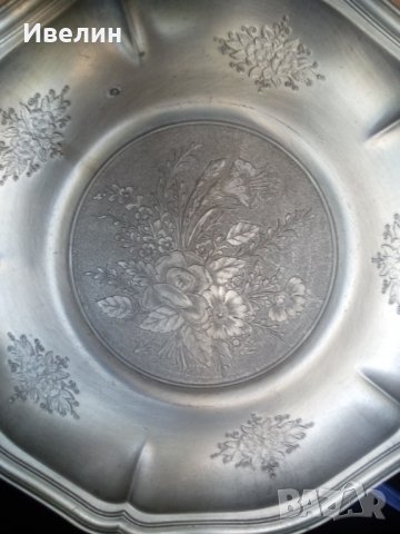 стара чиния за декорация , снимка 2 - Антикварни и старинни предмети - 22826116