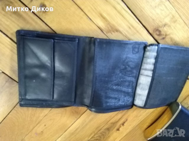 Портфейл БТК -естествена кожа, снимка 5 - Портфейли, портмонета - 24989053