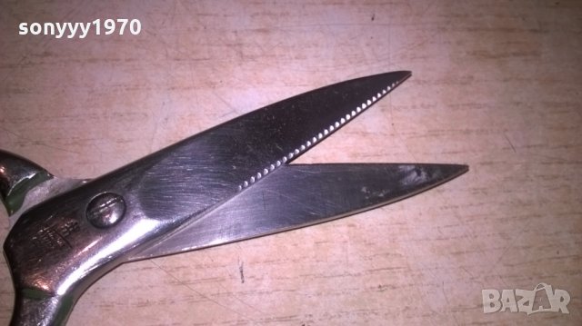 friodur inox germany-20x7см-стара profi ножица-внос франция, снимка 11 - Антикварни и старинни предмети - 26193637