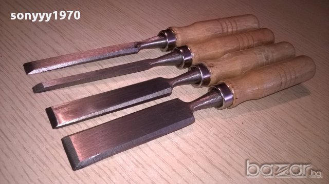 Длета 4 броя 22см с дървени дръжки, снимка 12 - Други инструменти - 17101314