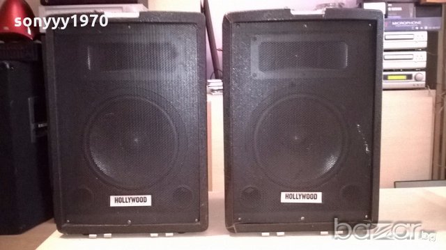 hollywood-2бр профи колони-внос швеицария, снимка 5 - Тонколони - 19598264