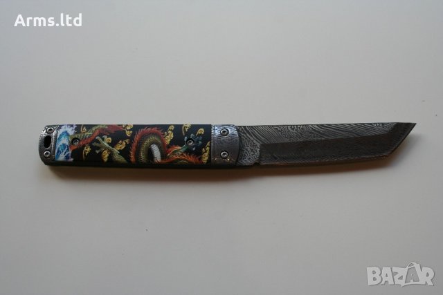 нож Damascus Steel Tanto , снимка 3 - Ножове - 22176377