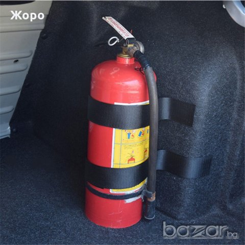 Държач стойка за закрепване на пожарогасител в багажник ,каравана и др, снимка 7 - Аксесоари и консумативи - 21184969
