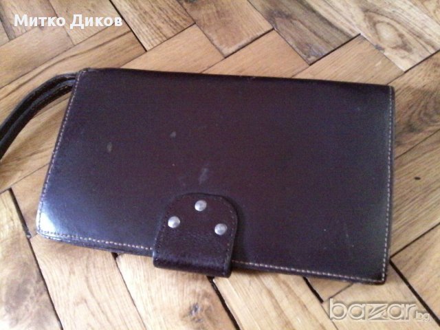 Мъжка кожена чанта естествена кожа, снимка 2 - Чанти - 17668186