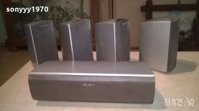 sony 5x60w/6ohm-center+4 колони-внос швеицария, снимка 2 - Тонколони - 25982679