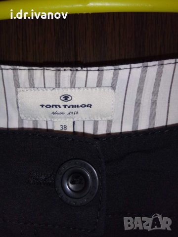черен панталон Tom Tailor , снимка 3 - Панталони - 24576205