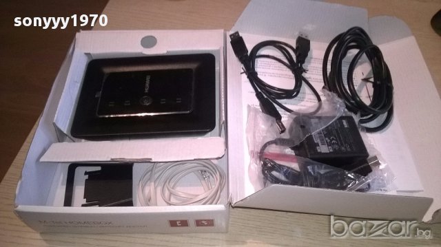 *Huawei e960/b220 gsm/umts modem-с кутия и кабели-за сим карта, снимка 3 - Huawei - 18148712