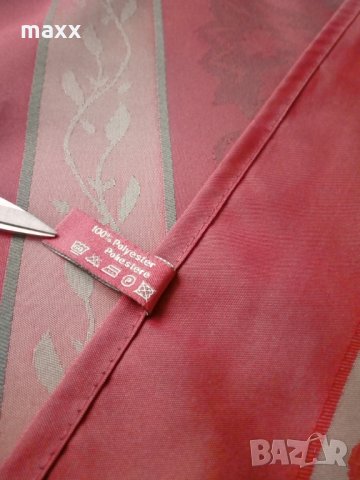 Каре, червено, 39х39 см , снимка 1