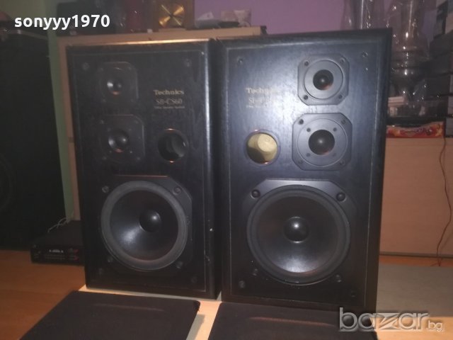 ⭐technics sb-cs60 3way-2x120w-8ohm-46х27х25см-от швеицария, снимка 2 - Тонколони - 20528611