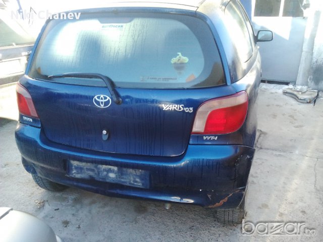 тойота ярис 2002 на части 1000 кубика, снимка 13 - Автомобили и джипове - 13223714