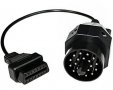 Кабел-преходник  BMW 20 pin мъжки към 16 pin  OBD2, за Autocom / Delphi / BMW scaner, снимка 2