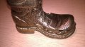 Златната обувка-14/11/6см-made in spain-мед/месинг-внос швеицария, снимка 10