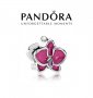 Черен Петък! Pandora Purple Orchid талисман. Колекция Amélie