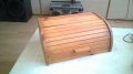 дървена кутия за хляб-лакирана-40х26х17см, снимка 6