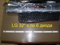 LED подсветка за Crown, Neo, Finlux, Toshiba, Philips,Vestel 32'', LG , снимка 7