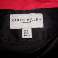 сет 100 % Karen Millen оригинална пола с камъни 100 % silk + топ Karen Millen, снимка 14 - Поли - 11549648