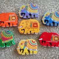 ** Слончета  ** - магнити от Шри Ланка , снимка 1 - Колекции - 23770959