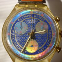 Рядък  часовник swatch олимпиада, снимка 1 - Мъжки - 21299393