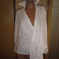 Нова елегантна маркова бяла дамска риза Diana Lirot,тип "Прегърни ме",блуза с дълъг ръкав,дамски топ, снимка 8 - Ризи - 12844443