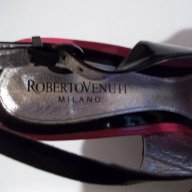 Елегантни италиански дамски обувки с понпон ,от естествена кожа /лачени/, снимка 4 - Дамски ежедневни обувки - 11828864