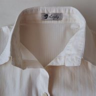 Бяла риза за момиче, 146/152 см.  , снимка 3 - Детски ризи - 18325102