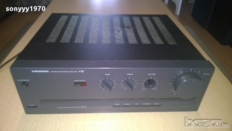 grundig v101 stereo amplifier-нов внос швеицария, снимка 1