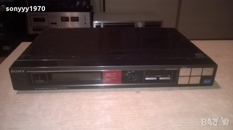 sony st-v11l tuner-made in japan-внос швеицария, снимка 1