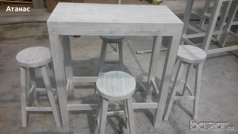 Бар маси и столове, снимка 1